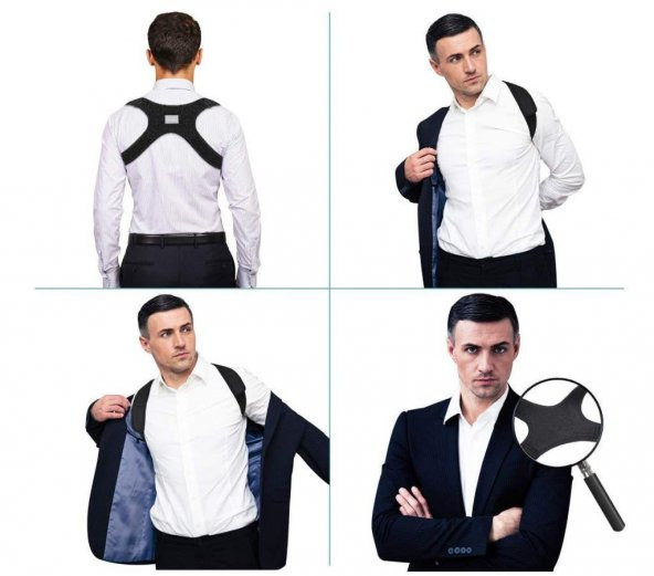 Yeni Nesil Dik Duruş Korsesi Çapraz Korse - Resim 2