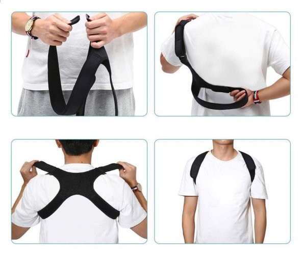 Yeni Nesil Dik Duruş Korsesi Çapraz Korse - Resim 4