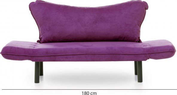 Pafu Chatto İkili Kanepe - Mor - 5