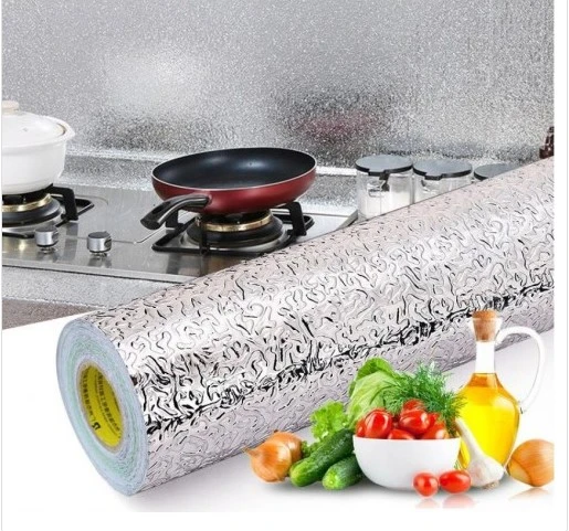 Alüminyum Folyo Yapışkanlı Mutfak Koruyucu Folyo 2 Metre - Resim 6