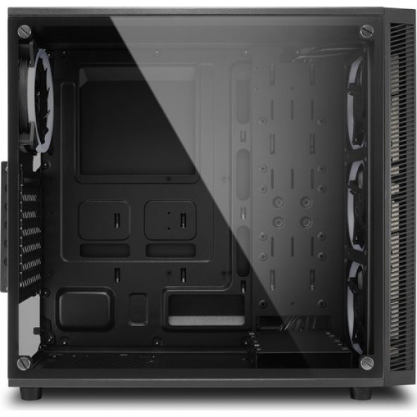 Sharkoon TG4 RGB USB 3.0 4x120mm Fanlı Temperli Cam Mid Tower Oyuncu Kasa - 5