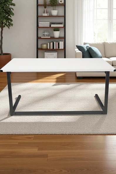 Yükseklik Ayarlı Zigon Geniş Ders Çalışma Masası Laptop Notebook Bilgisayar Yemek Sehpası - Resim 2