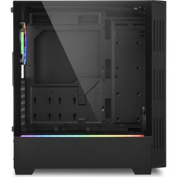 Sharkoon RGB-LIT-200 ATX Midi Tower Kasa - 3