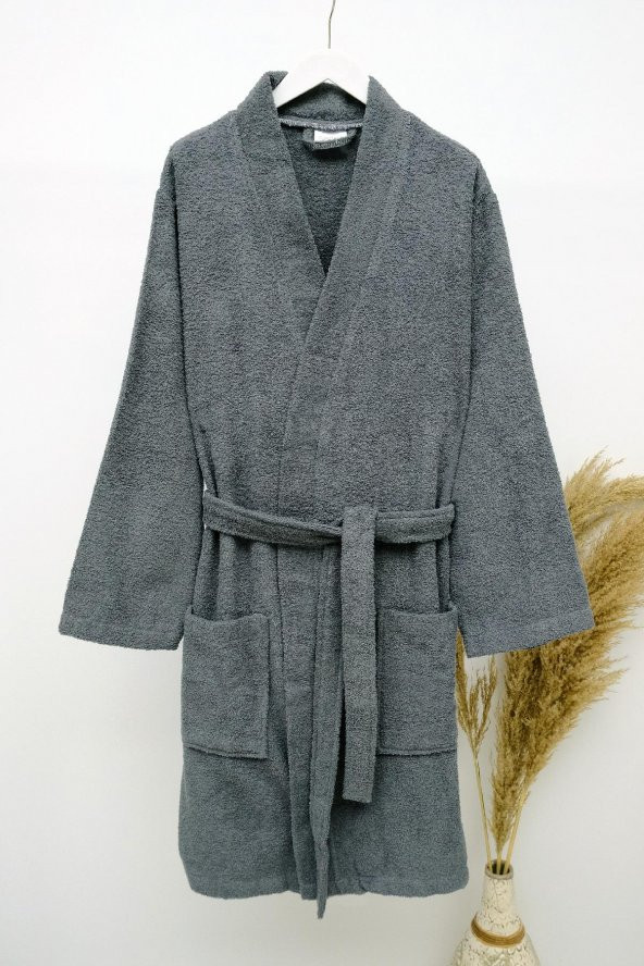 Bukle Kimono Erkek Bornozu - 1