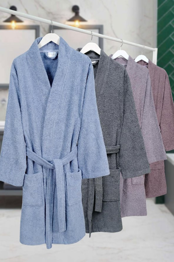 Bukle Kimono Erkek Bornozu - 7