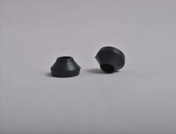 24 ADET 10mm TEL SANDALYE PAPUCU-MASA AYAĞI PAPUCU - SEHPA PAPUCU - 1