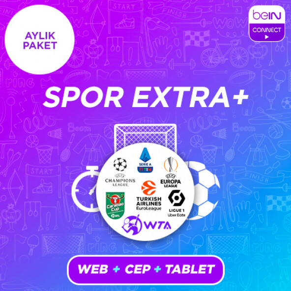 beIN Connect Spor Extra+ Paketi - 1 Aylık 3 Ekran