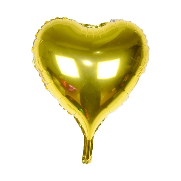 Altın Sarısı Uçan Folyo Balon 80 Cm. - 2