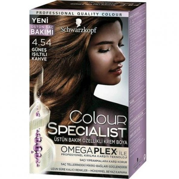 Colour Specialist Saç Boyası 4.54 Güneş Işıltılı Kahve - 1