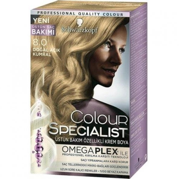 Colour Specialist Saç Boyası 8.0 Doğal Açık Kumral