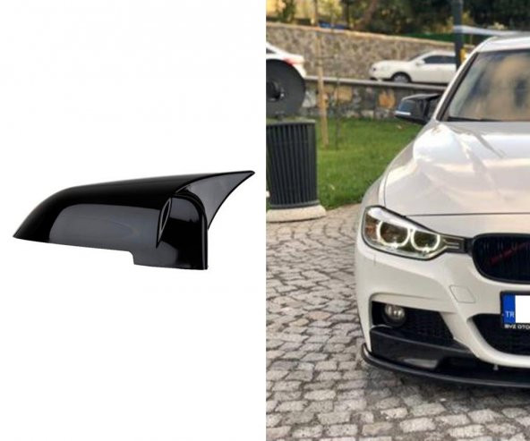 BMW Tuning F30 Model Araçlar için Yarasa Batman Ayna Kapağı