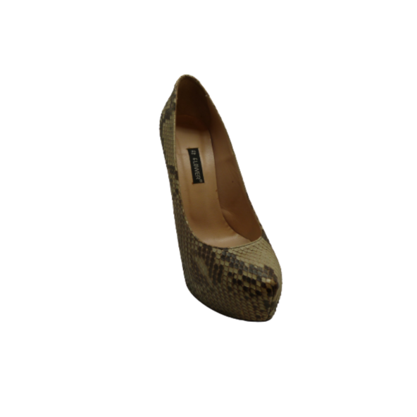 Gova platform topuk Gerçek piton deri Bayan ayakkabı