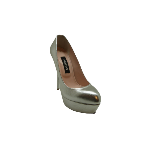 Gova platform topuk Deri -vidala Bayan ayakkabı