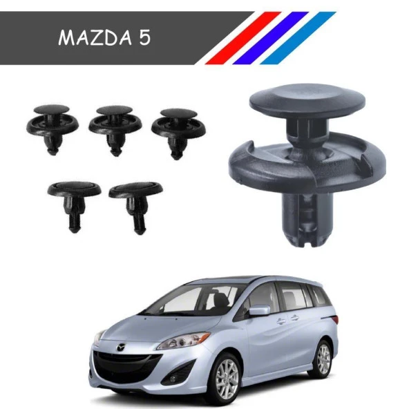 Mazda 5 Bagaj Halı Klipsi