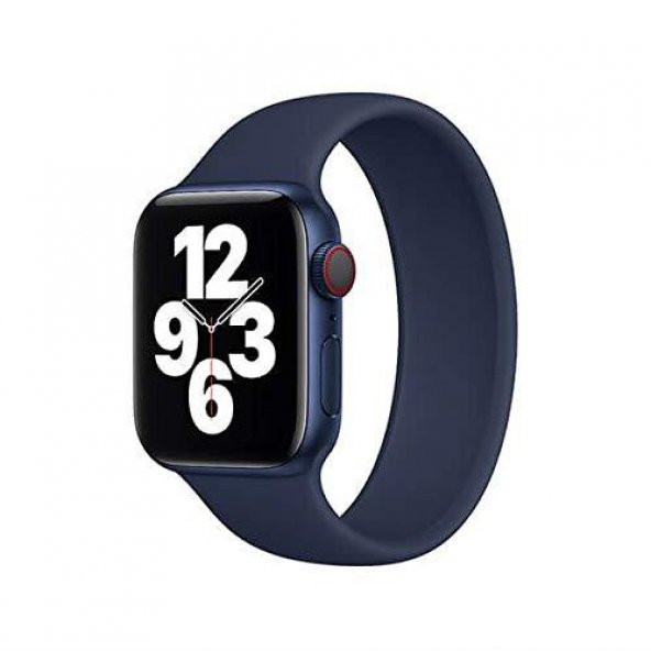Apple Watch 42mm Suya Dayanaklı Tek Parça Medium Kordon - 7