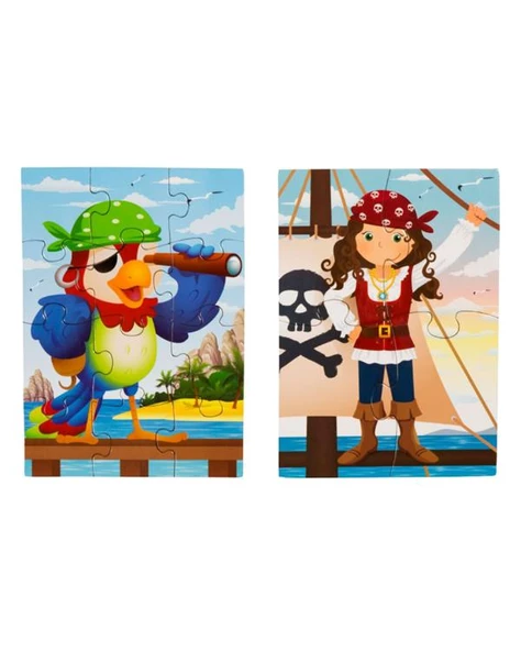 Eolo Sevimli Korsanlar 4 Mini Puzzle - 3