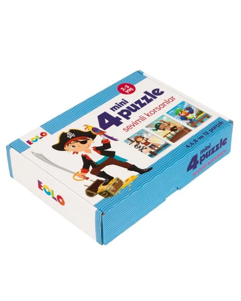 Eolo Sevimli Korsanlar 4 Mini Puzzle