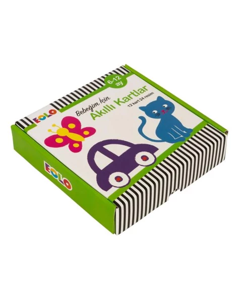 6 ve 12 Ay Bebeğim İçin Akıllı Kartlar Eolo Yayıncılık - 2
