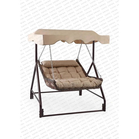 Capri Swing Capri Bed Rattan Bahçe Salıncağı | Balkon Salıncağı - 5