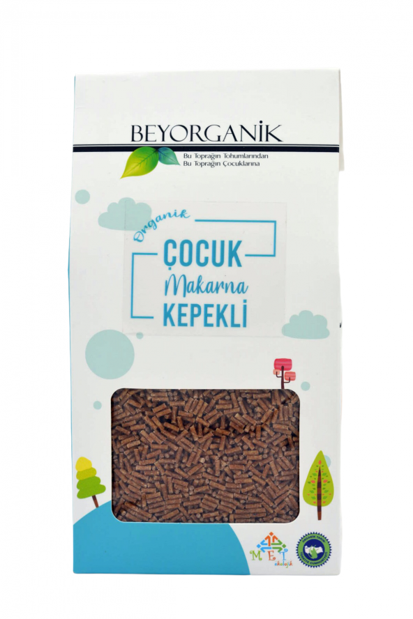 BEYORGANİK Çocuk Makarna Kepekli 350gr