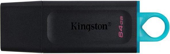 KINGSTON 64 GB USB3,2 BELLEK DTX/64GB SİYAH-MAVİ - 2