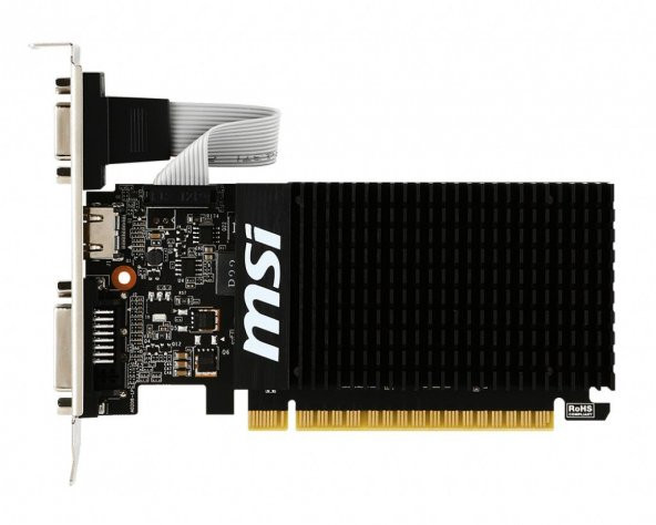 MSI 2GB GT710 2GD3H LP 64Bit DDR3 HDMIDVIVGA GT 710 2GD3H - 2