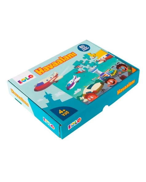 Eolo Havaalanı Puzzle 60 Parça - 2