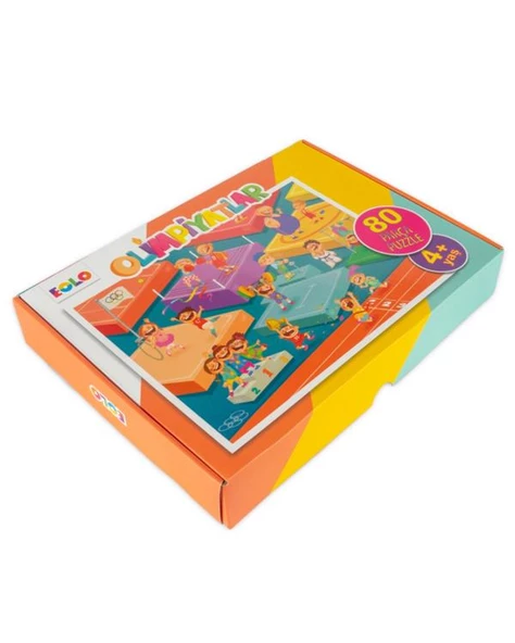 80 Parça Yer Puzzle Olimpiyatlar - 3
