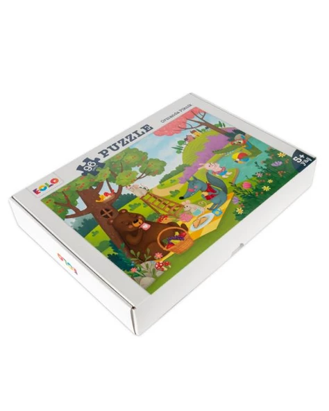 Eolo 96 Parça Puzzle Ormanda Piknik - 2