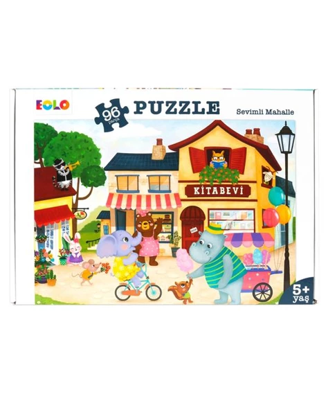 Eolo Sevimli Mahalle Puzzle 96 Parça