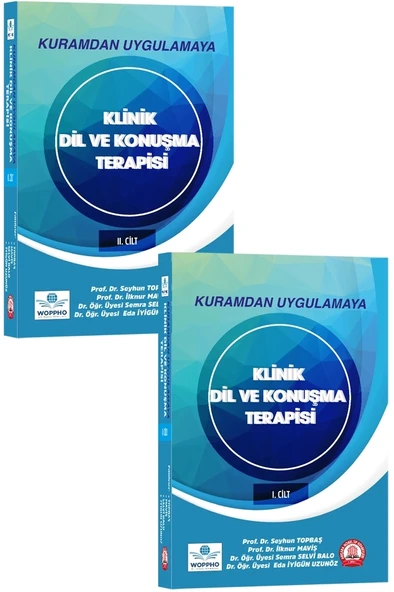 Kuramdan Uygulamaya Klinik Dil ve Konuşma Terapisi Cilt 1-2 Takım