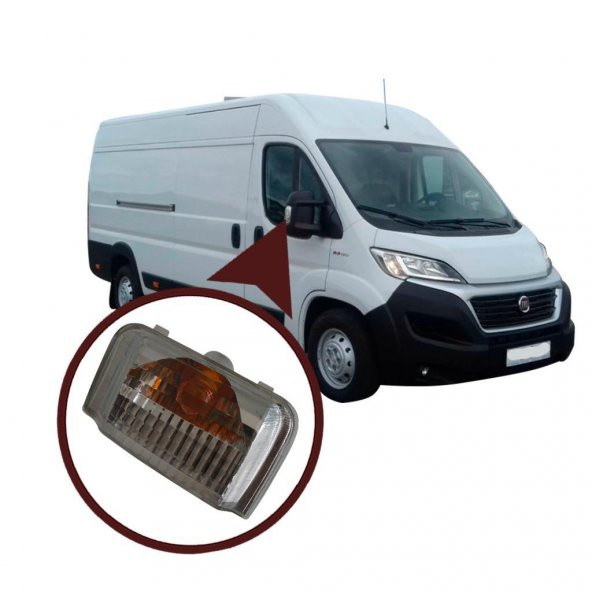 Fiat Ducato Ön Kapı Ayna Sinyali SAĞ  (71748253) - 3