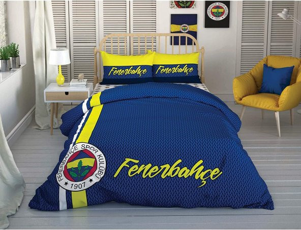 Taç Fenerbahçe Çift Kişilik Nevresim Takımı