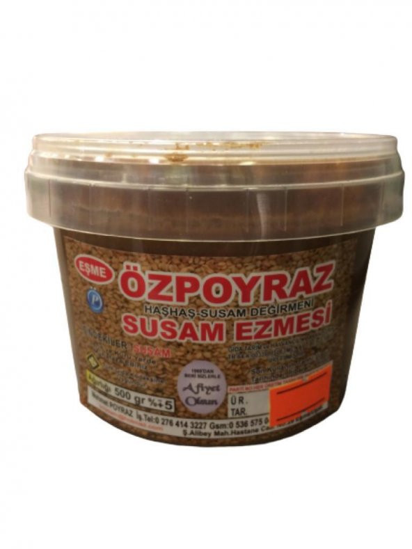 SUSAM EZMESİ (500 gr)