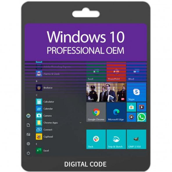Windows 10 PRO Etiket Stiker FQC-08929 Lisans Key 32&64 Bit Uyumlu Orijinal Ürün - 7