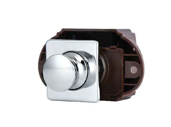 Saray Kare Basmalı Dolap Kulbu 28mm