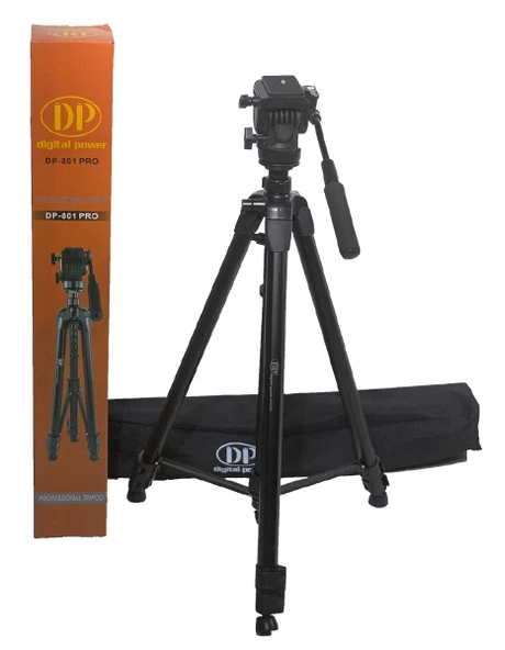 DP-801 PRO Profesyonel Video Tripod