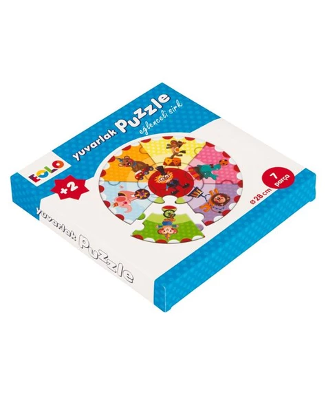 Yuvarlak Puzzle Eğlenceli Sirk Eolo Yayınları - 3