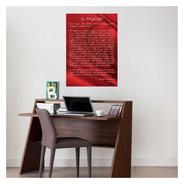 Gençliğe Hitabe-1 50x70 cm Duvar Sticker - 1