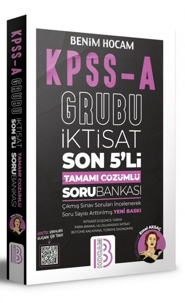 Kpss A İktisat Son 5li Tamamı Çözümlü Soru Bankası Benim Hocam Yayınları - 1