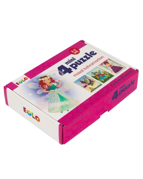 Eolo Masal Kahramanları 4 Mini Puzzle