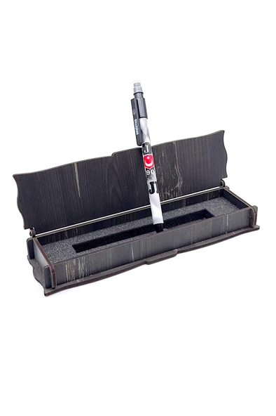 Beşiktaş Orijinal Lisanslı Plastik Gövde Versatil Uçlu Kalem 0.7 Hediyelik Ahşap Kutulu - 6