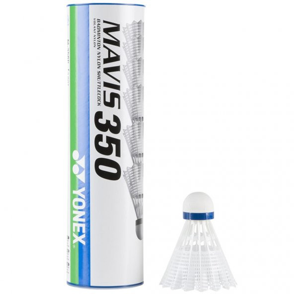 Yonex Mavis 350 6'lı Badminton Topu - Beyaz Renk
