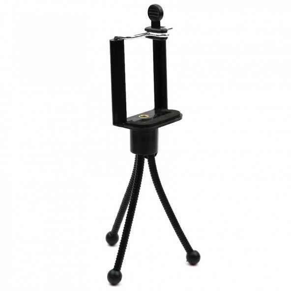 Telefonlar ve Ufak Cihazlar için Mini Esnek Masa Tripodu - 3