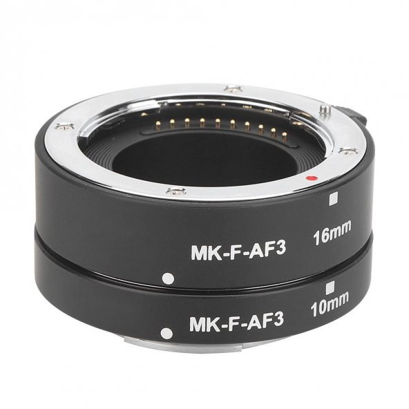 Fujifilm X Serisi Makineler için Meike MK-F-AF3 Auto Macro Exten