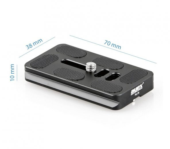 Arca-Swiss Standardı Manfrotto, Benro VB. İçin Ayex PU-70 Plate - 4