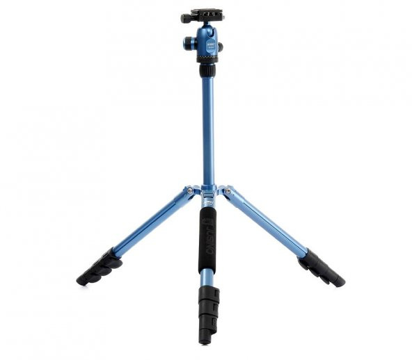 JUSINO X-423S Tripod + BS-08Q Tripod Kafası Mavi