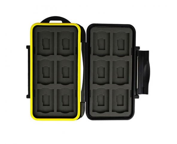 JJC MC-SDMSD24 SD Ve Micro SD Hafıza Kartları İçin Muhafaza Kabı - 5