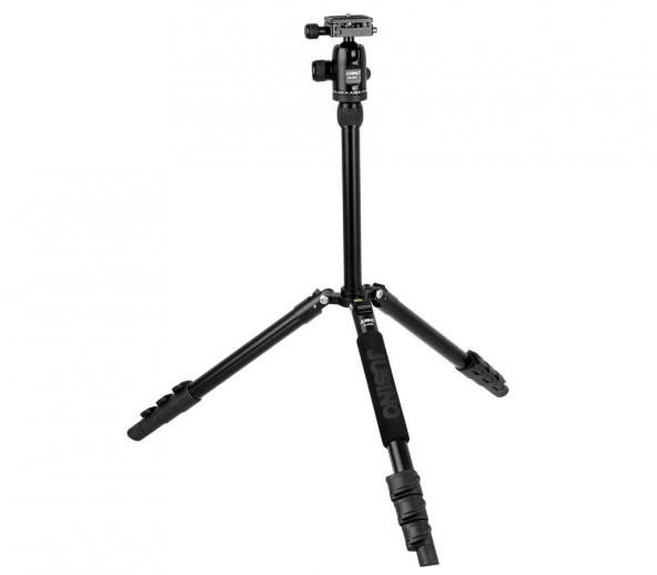 JUSINO X-423S Tripod + BS-08Q Tripod Kafası Siyah - 2