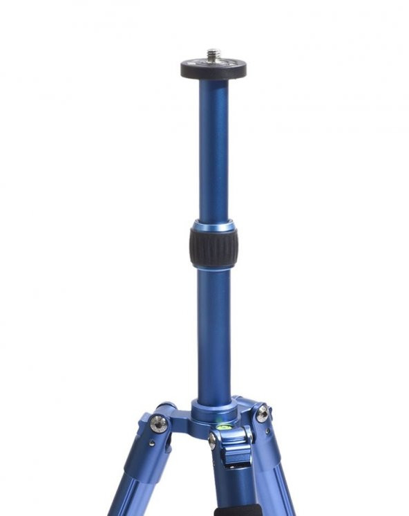 JUSINO X-423S Tripod + BS-08Q Tripod Kafası Mavi - 3